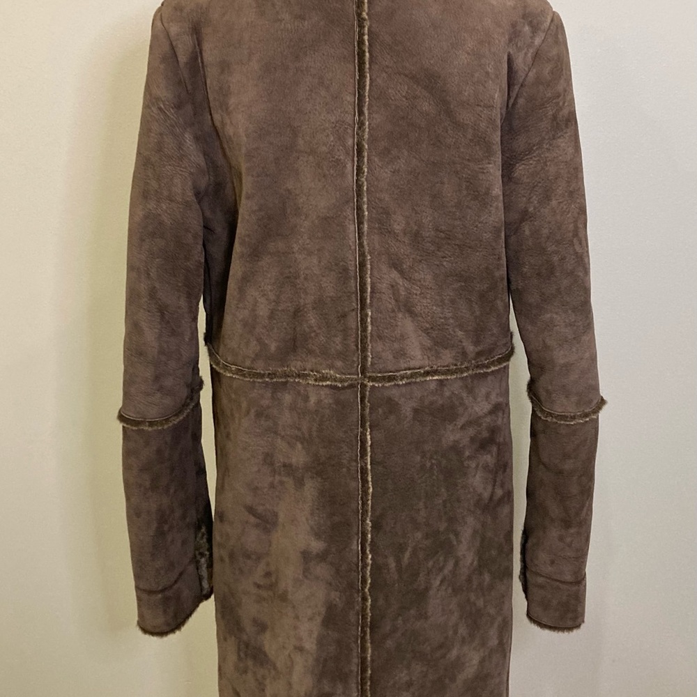 Express-Genuine Leather Womans Trenchcoat. - Picture 2 of 8
